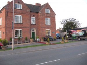 Road at the barns